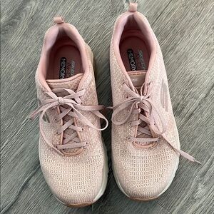 Skechers Pink Sneakers Lightweight Breathable Design
